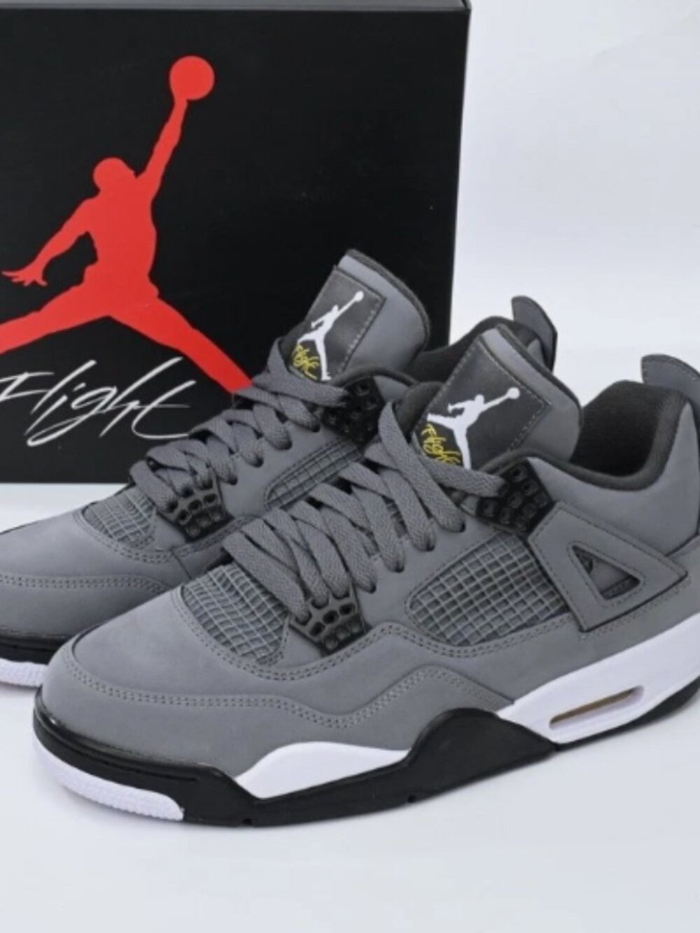 Air Jordan 4 Retro Cool Grey Men's Sneakers